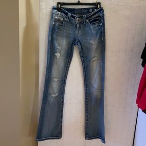 Miss Me Boot Cut Jeans size 25